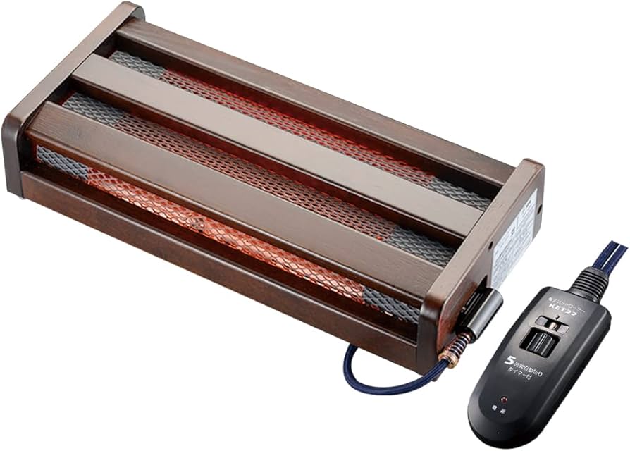 Amazon.co.jp: メトロ フットヒーター 1灯式 手元電子コントローラー式