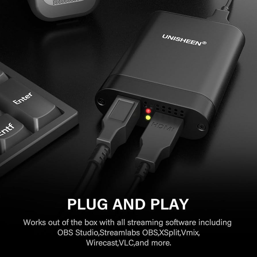 Amazon.co.jp: UNISHEEN USB 3.0 HDMI SDI ビデオキャプチャカード