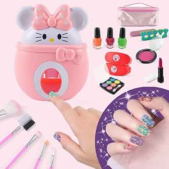 Amazon.co.jp: Grexiull子供 マニキュア セット はがせるマニキュア