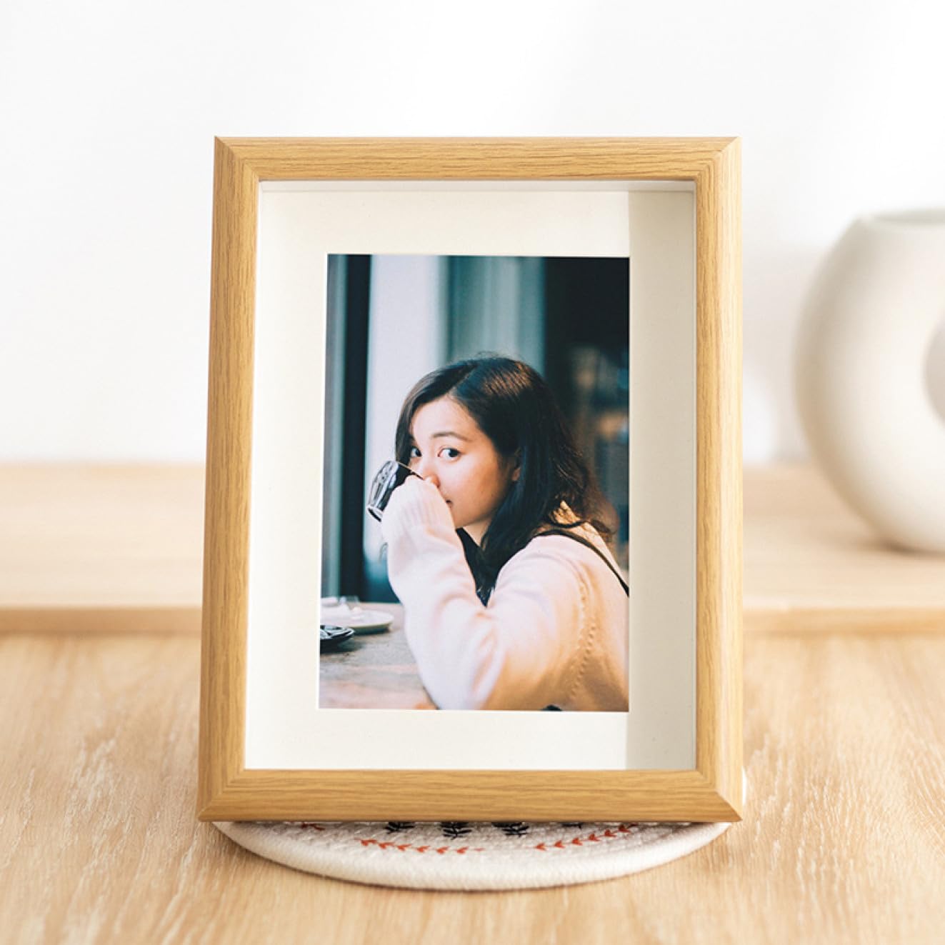 Amazon.co.jp: [LSDZW] 写真立て ハガキサイズ フォトフレーム ポスト