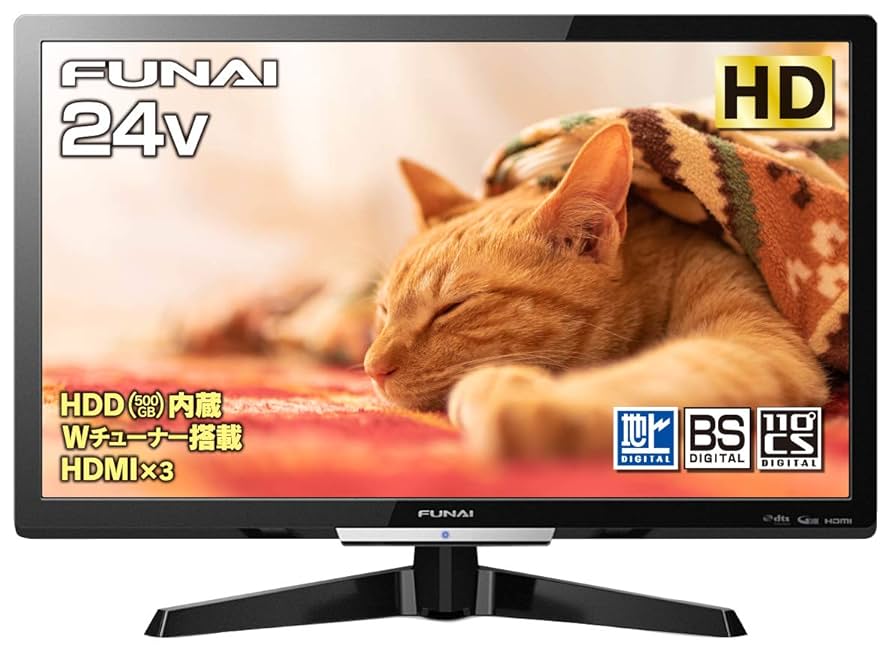 FUNAI フナイ 液晶カラーテレビ FL-24H1040 テレビ線付属 【公式通販】
