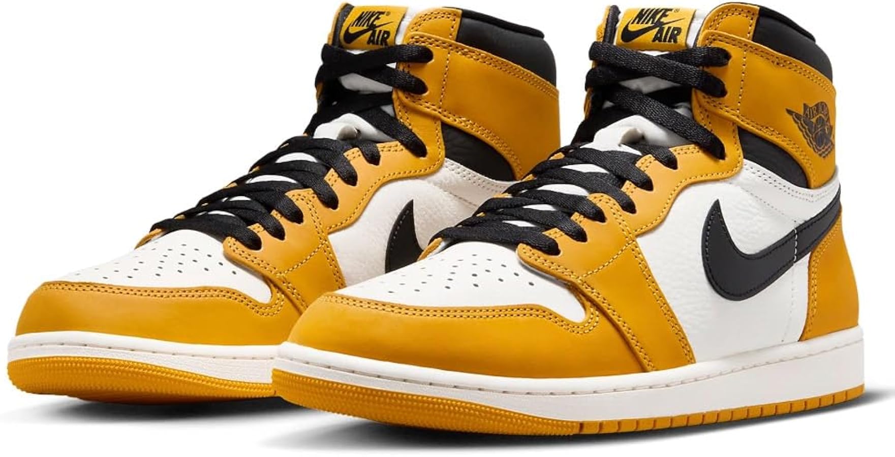 NIKE Air Jordan 1 Retro High OG Yellow Ochre (DZ5485-701, Yellow