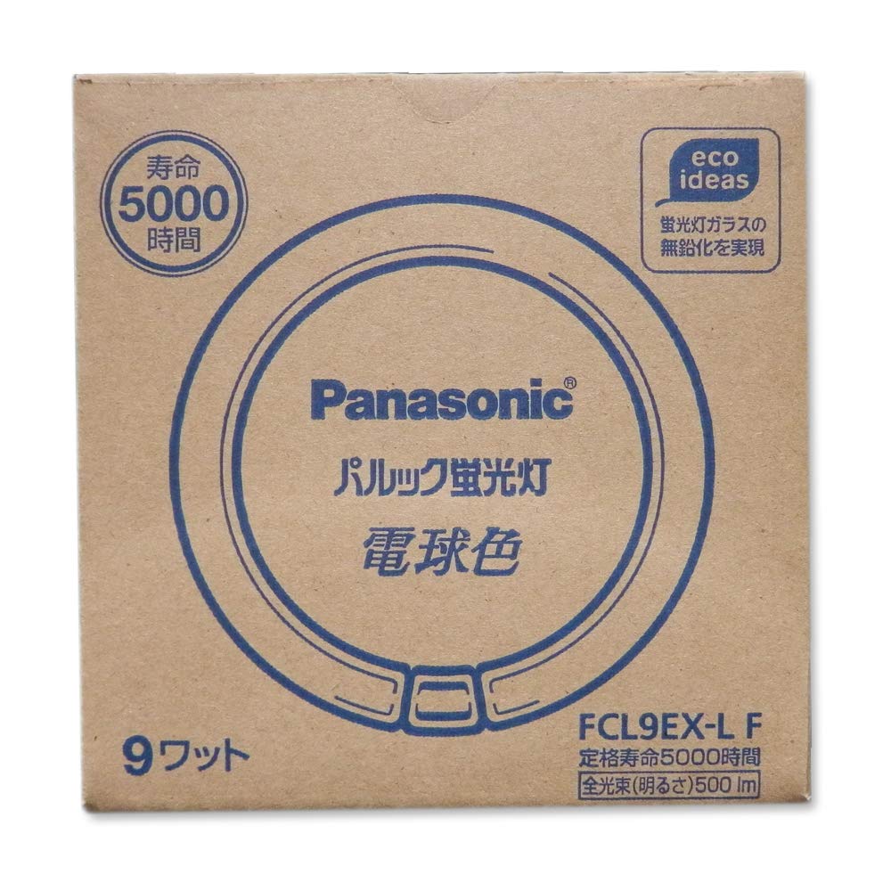 Amazon | パナソニック 丸形蛍光灯 《パルック蛍光灯》 スタータ形 9W