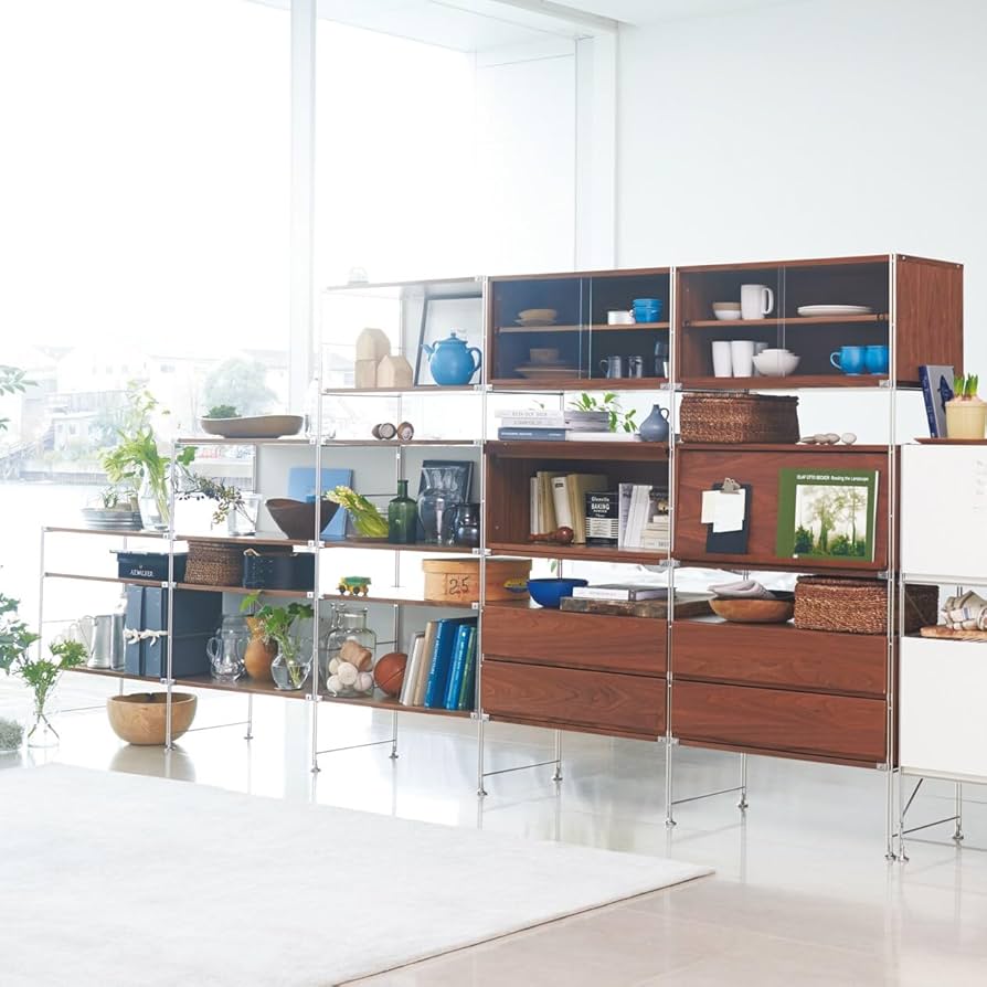 Amazon｜無印良品 ステンレスユニットシェルフ ステンレス追加用帆立