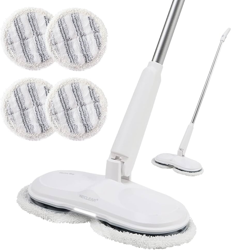 Amazon｜WECLEANコードレス 電動モップリーナー 回転 クイックル