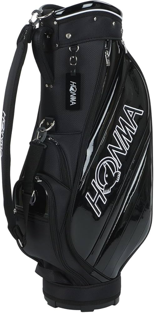 Amazon.co.jp: Honma Golf HONMA Caddy Bag, Black/Black : Sports