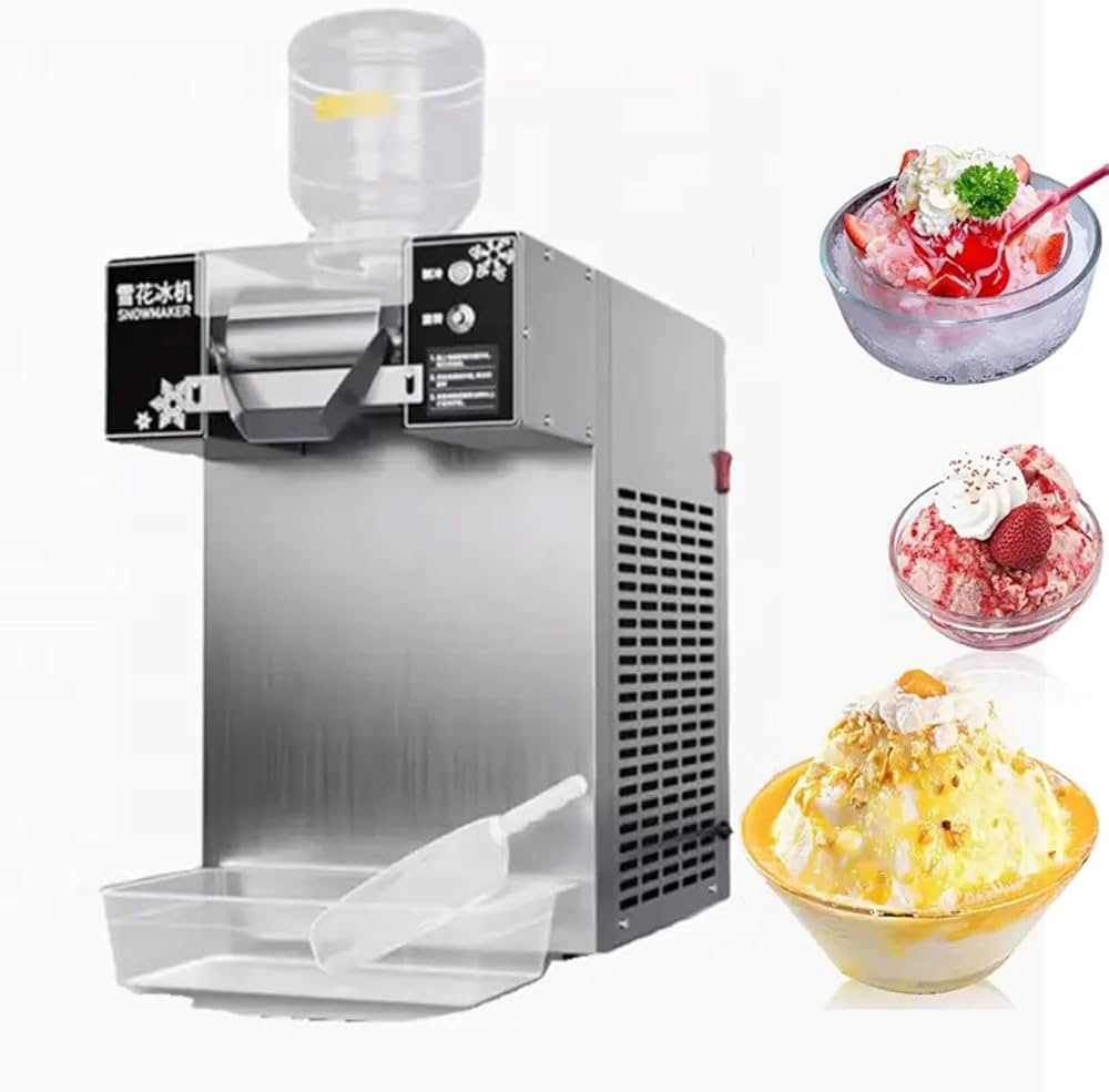 Amazon.com: 1200W Snowflake Ice Maker, 180KG/24H Speed Adjustable