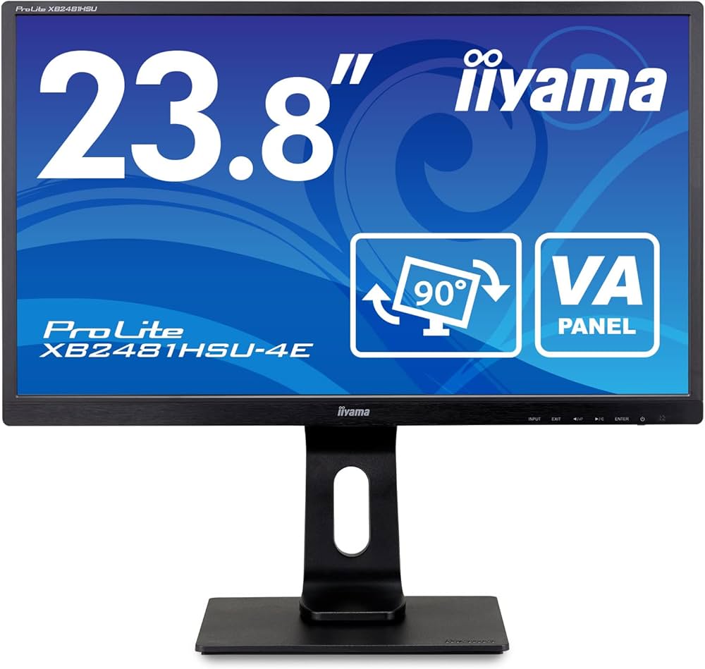 Amazon.co.jp: iiyama モニター ディスプレイ 23.8インチ フルHD AMVA
