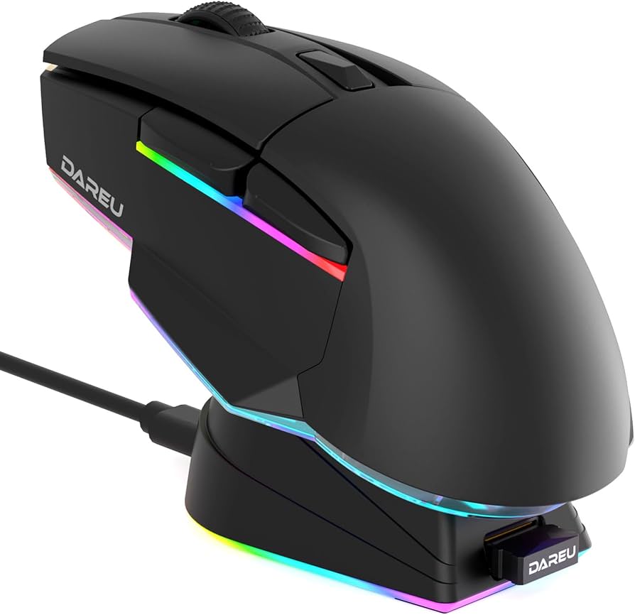 Amazon.com: DAREU A955 Lightweight Wireless Gaming Mouse with RGB