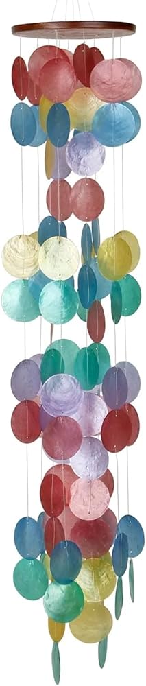 Amazon.com : Woodstock Chimes Capiz Waterfall Wind Chime, 40