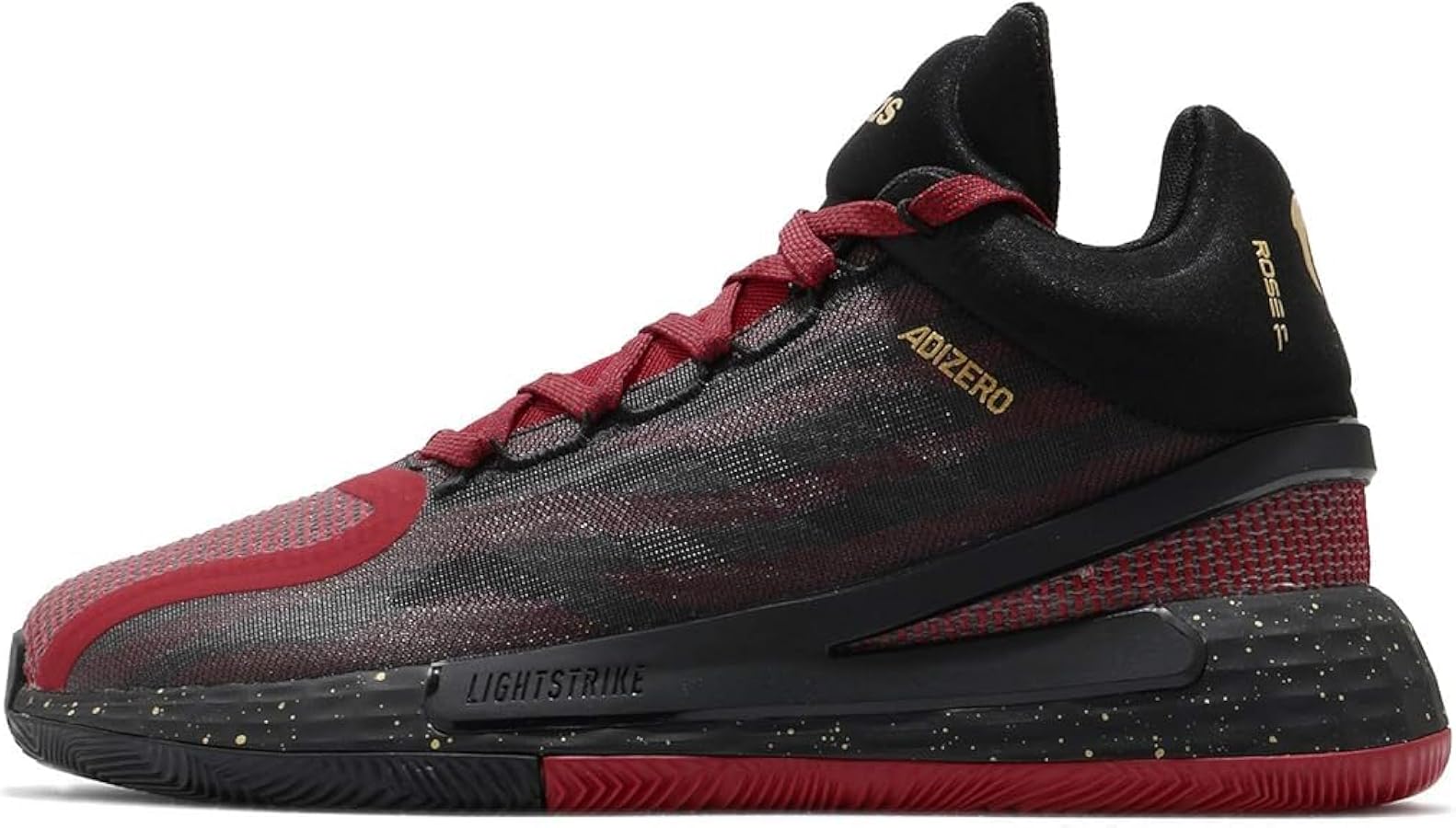 Amazon.co.jp: adidas D Rose 11, Blk/Scarlet/M.Gold : Clothing