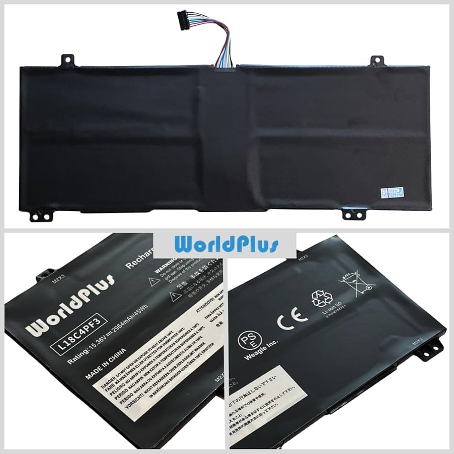 Amazon.co.jp: WorldPlus L18C4PF3 互換バッテリー レノボ Lenovo
