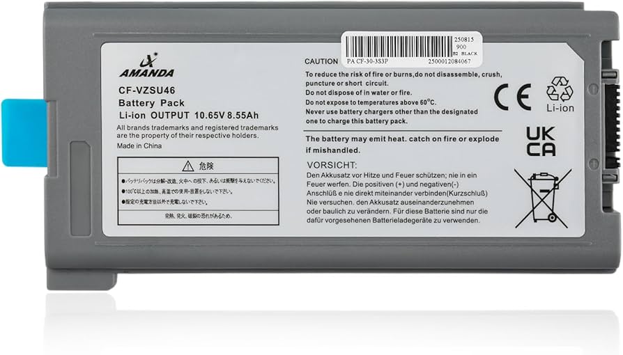 Amazon.com: A AMANDA New Laptop Battery 9cell Replacement for