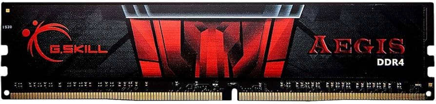 G.Skill 8GB Aegis DDR4 3200MHz PC4-25600 CL16 Single Desktop