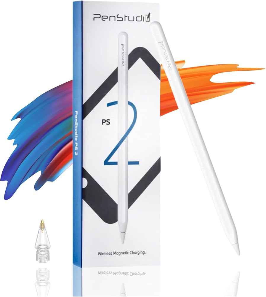 Amazon.com: Penstudio PS2 iPad Pencil 2nd Generation with Magnetic