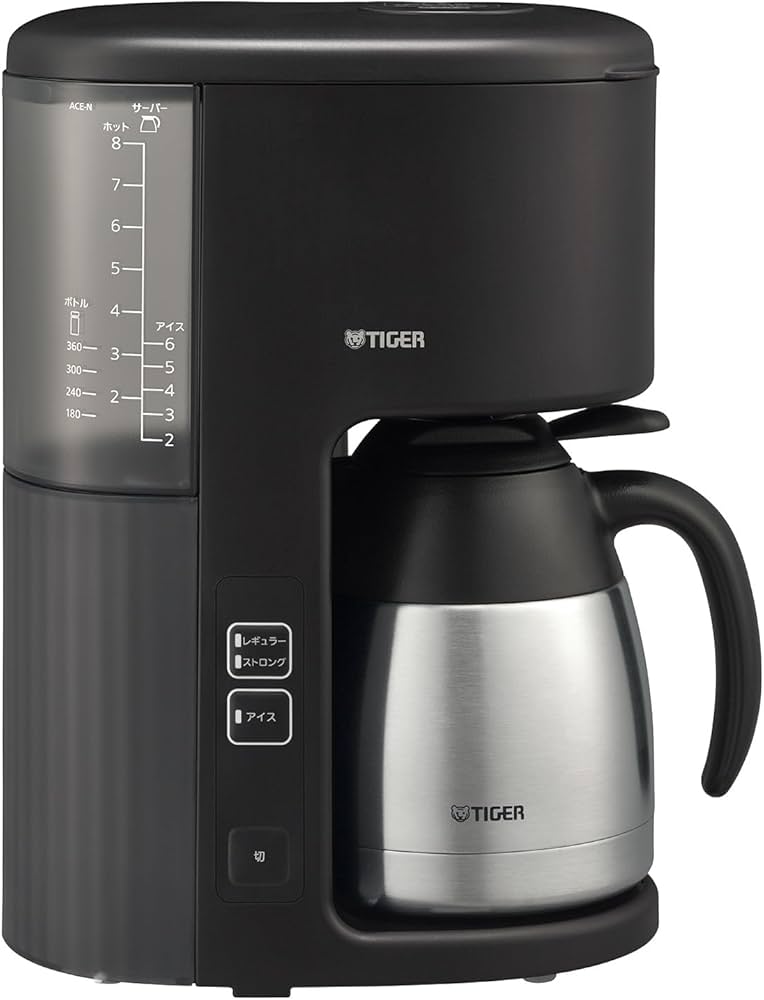 Amazon | タイガー魔法瓶(TIGER) コーヒーメーカー 大容量8杯用 真空