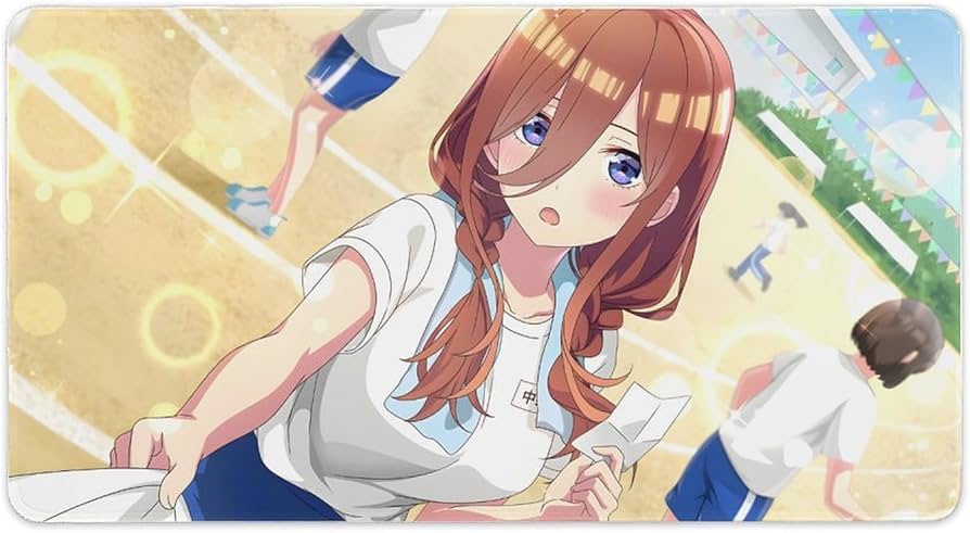 Amazon.co.jp: 五等分の花嫁 中野三玖 マウスパッド 大型 快適操作性