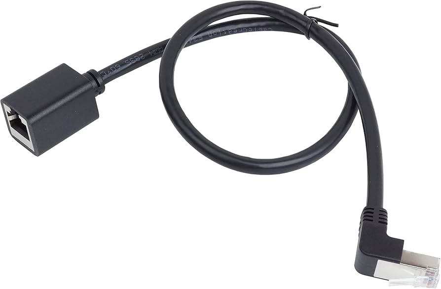 Amazon.co.jp: prendre LANケーブル L字型 50cm 延長ケーブル CAT6