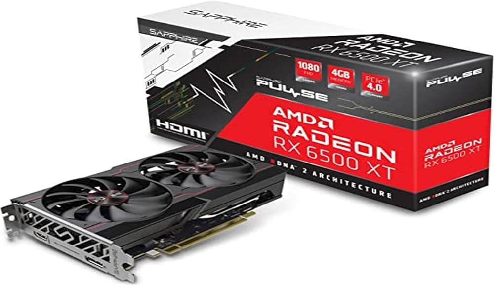 Amazon | Sapphire Pulse AMD Radeon RX 6500 XT ゲーミング