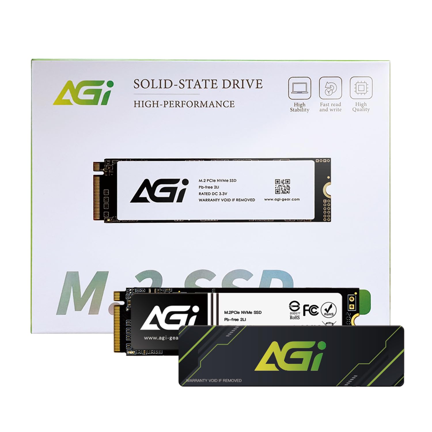 Amazon | AGI 1TB SSD ヒートシンク付き PS5対応 PCIe Gen4×4 NVMe