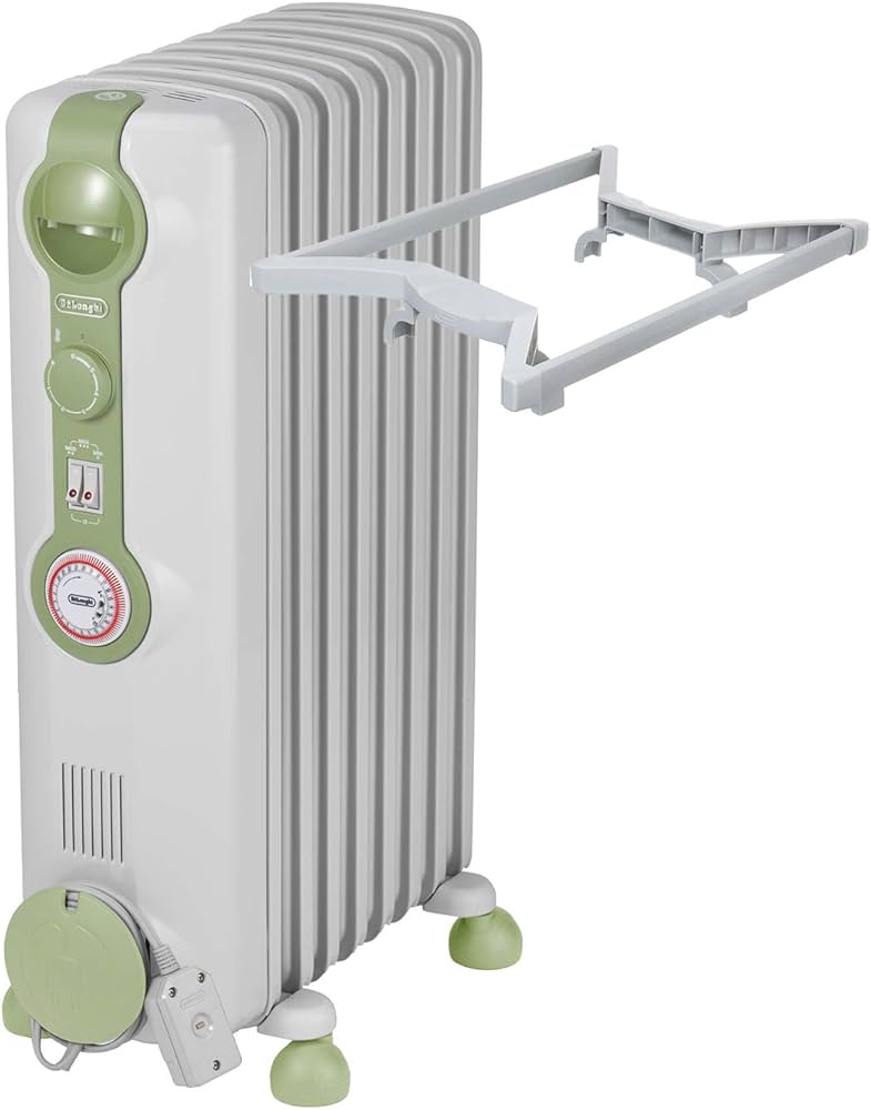 Amazon | DeLonghi デロンギ オイルヒーター トップハンガー付き 8～10