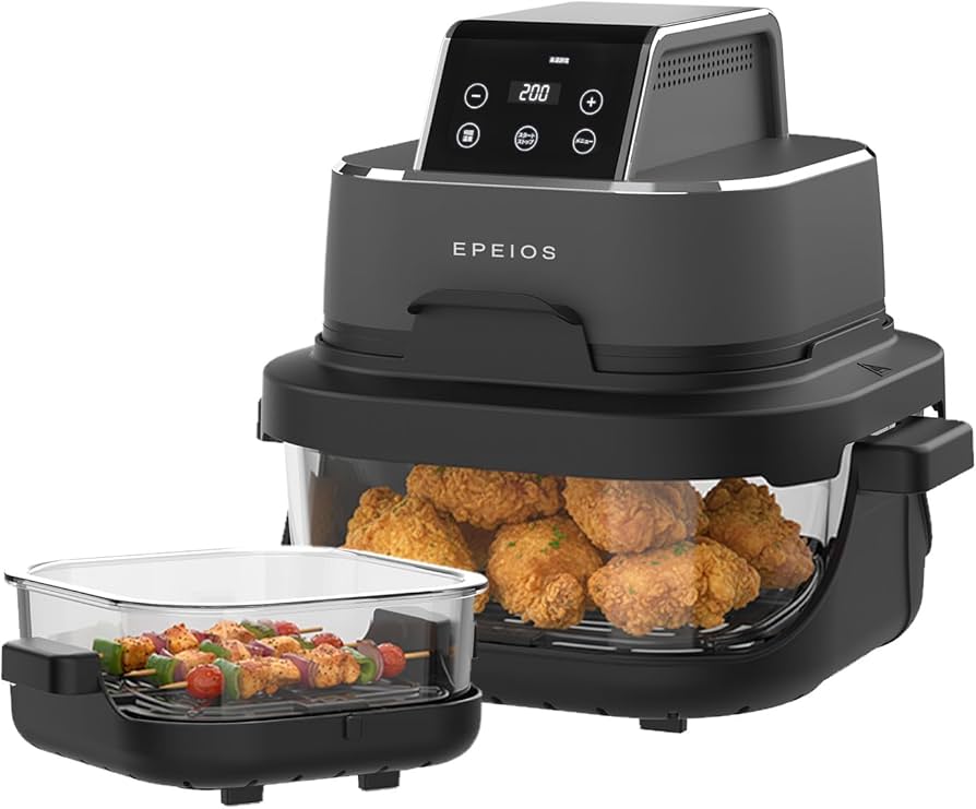 Amazon.co.jp: エペイオス(Epeios) ノンフライヤー 4L・1.5L 2点セット