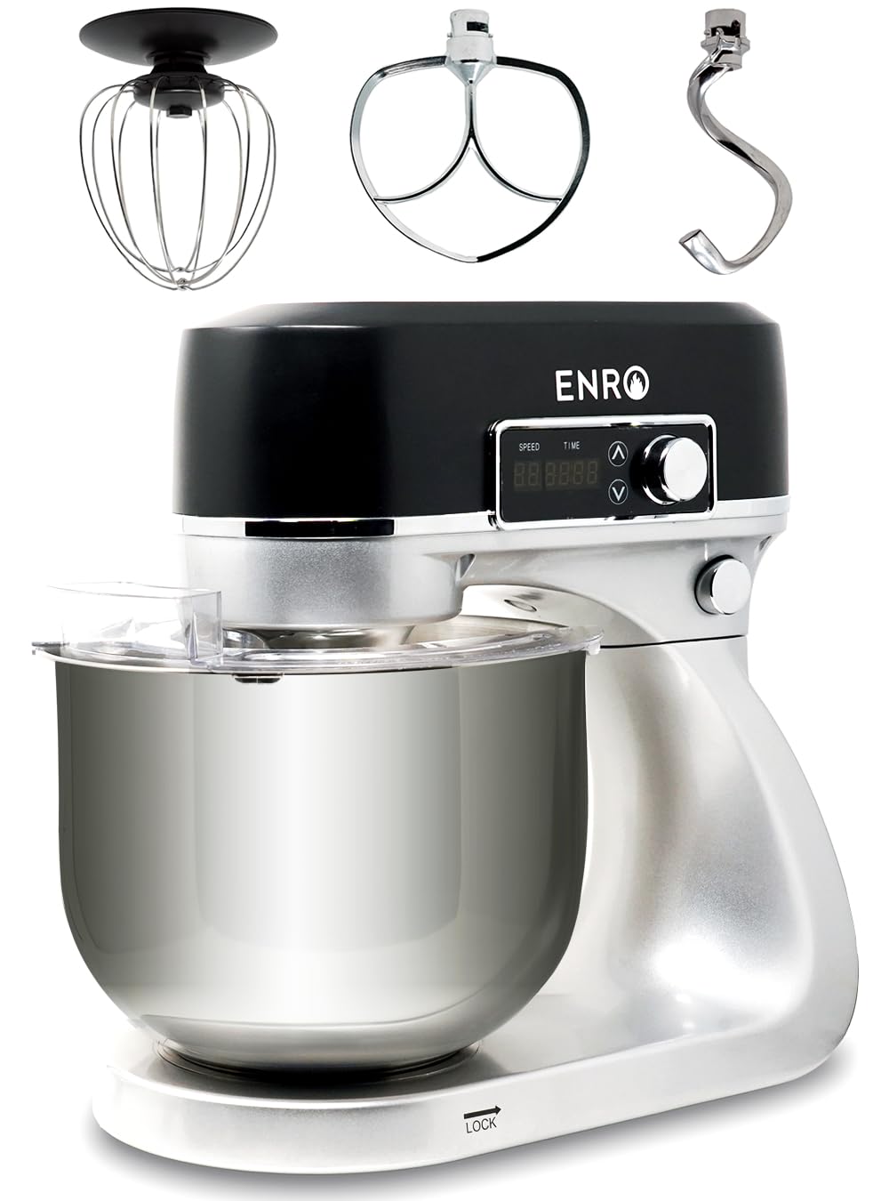 Amazon | ENRO スタンドミキサー 料理の幅が広がる キッチンがあなたの