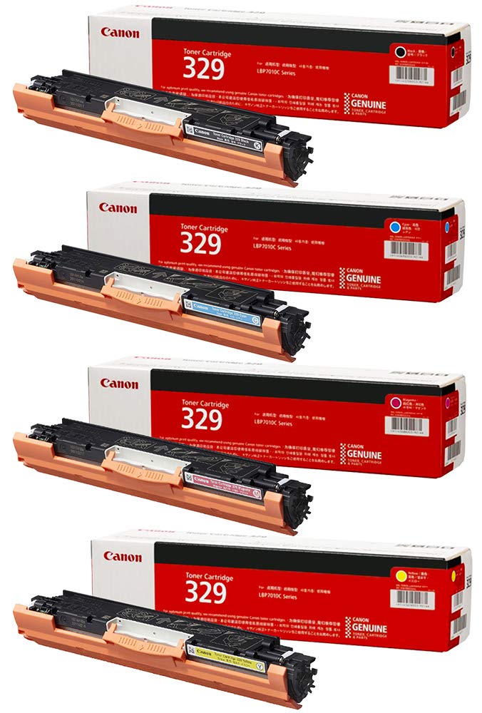 Amazon.co.jp: CANON トナーカートリッジ329 純正品 4色セット