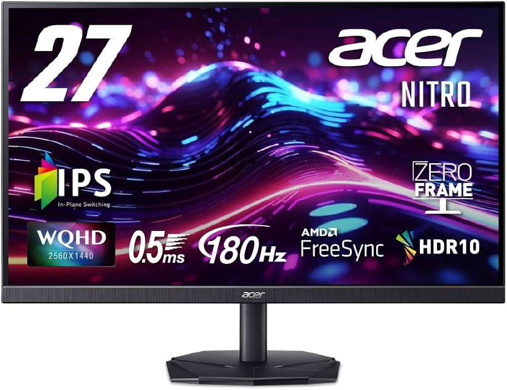 Amazon.co.jp: Acer ゲーミングモニター 27インチ IPS WQHD 非光沢