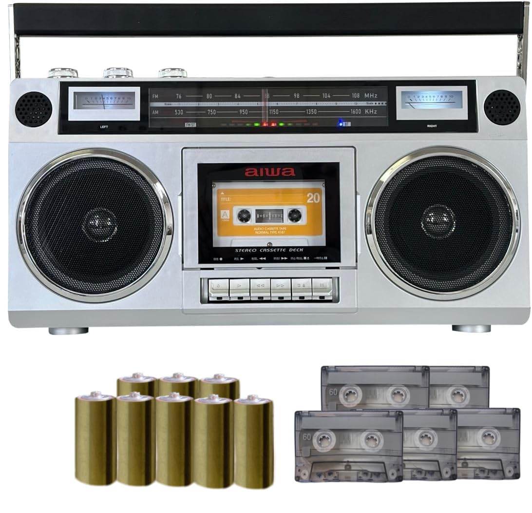 Amazon.co.jp: アイワ ラジカセ audio -G RCP1 シルバー GAA4-RCP0001