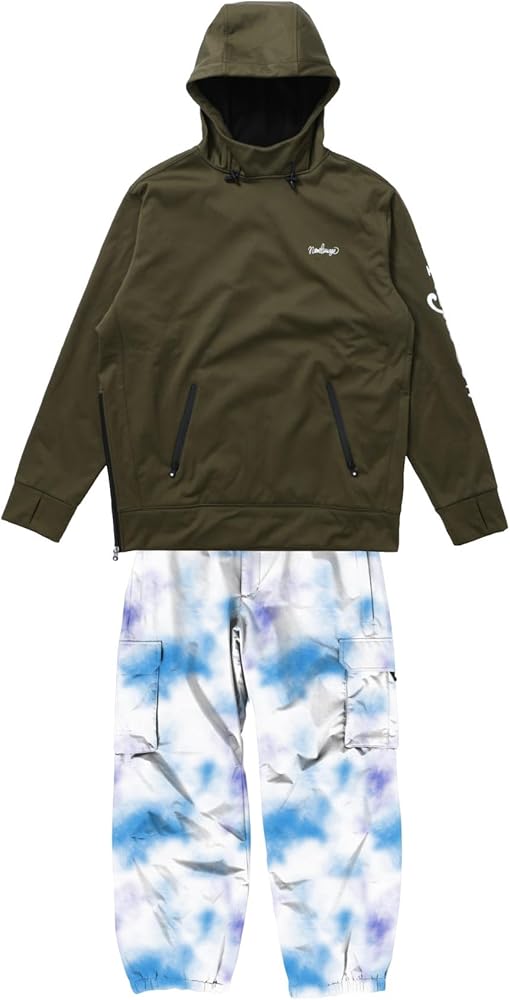 Amazon.co.jp: [ネームレスエイジ] スノーボードウェア 上下セット