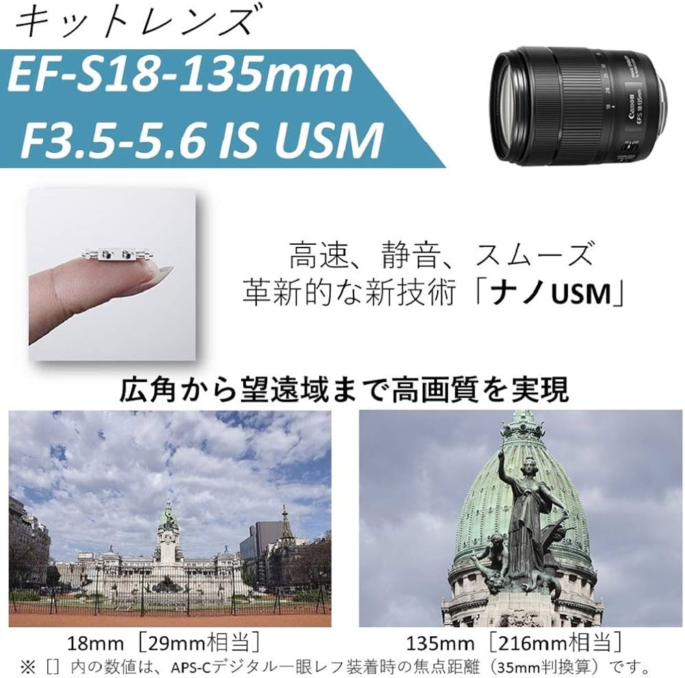 Amazon | Canon デジタル一眼レフカメラ EOS 90D EF-S18-135 IS USM