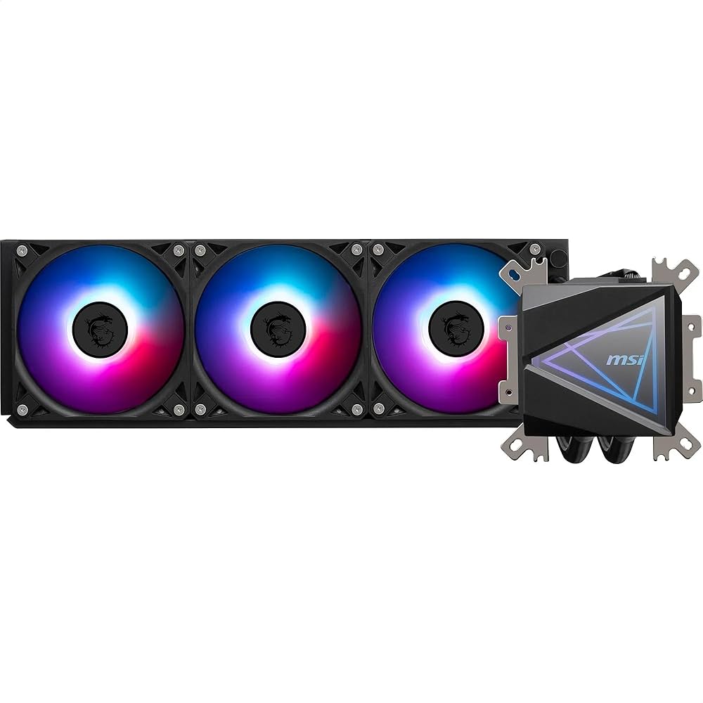 Amazon | MSI MAG CORELIQUID I360 360mm簡易水冷CPUクーラー ブラック