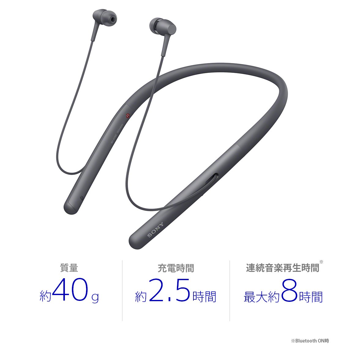 Amazon.co.jp: ソニー ワイヤレスイヤホン h.ear in 2 Wireless WI