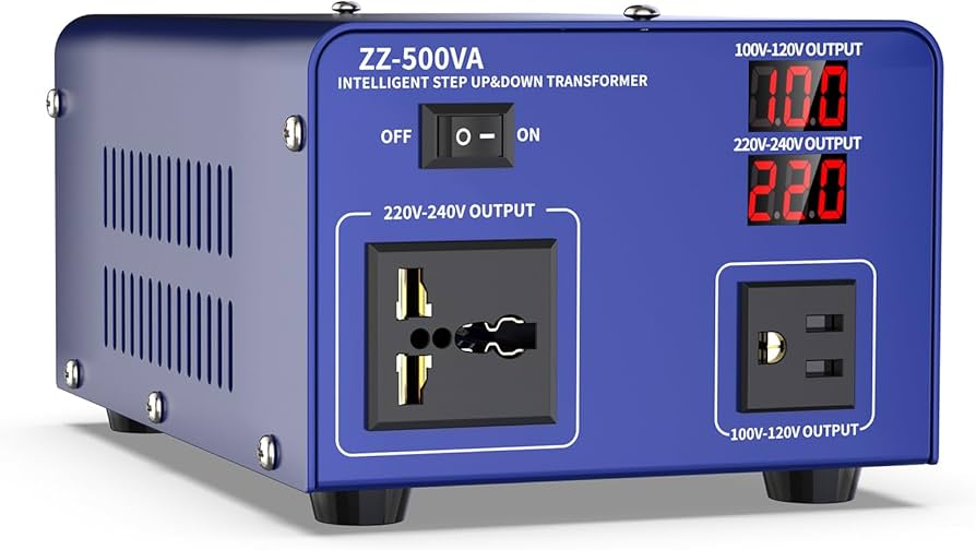 Amazon.co.jp: 500VA 変圧器 100V 220V アップトランス ダウントランス