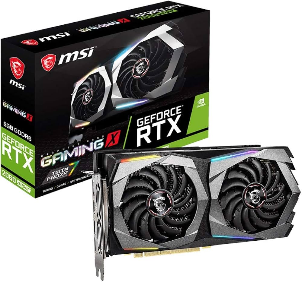 Msi Geforce Rtx 2060 Super Gaming X Nvidia Grafische Kaart, Pci