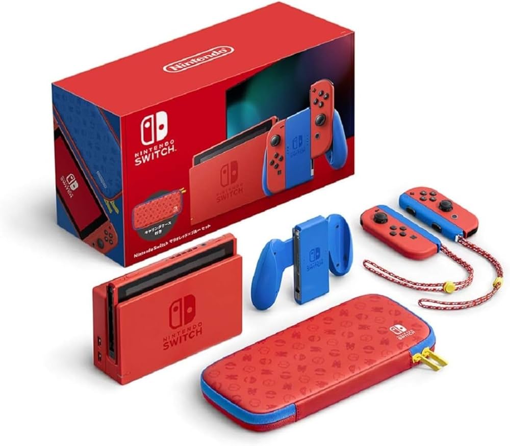Amazon.co.jp: 【整備済み品】 Nintendo Switch マリオレッド×ブルー