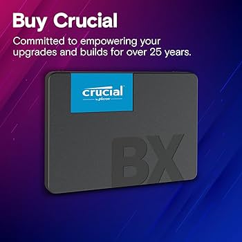 Amazon.com: Crucial BX500 SATA SSD 2TB, 2.5 Inch Internal Hard