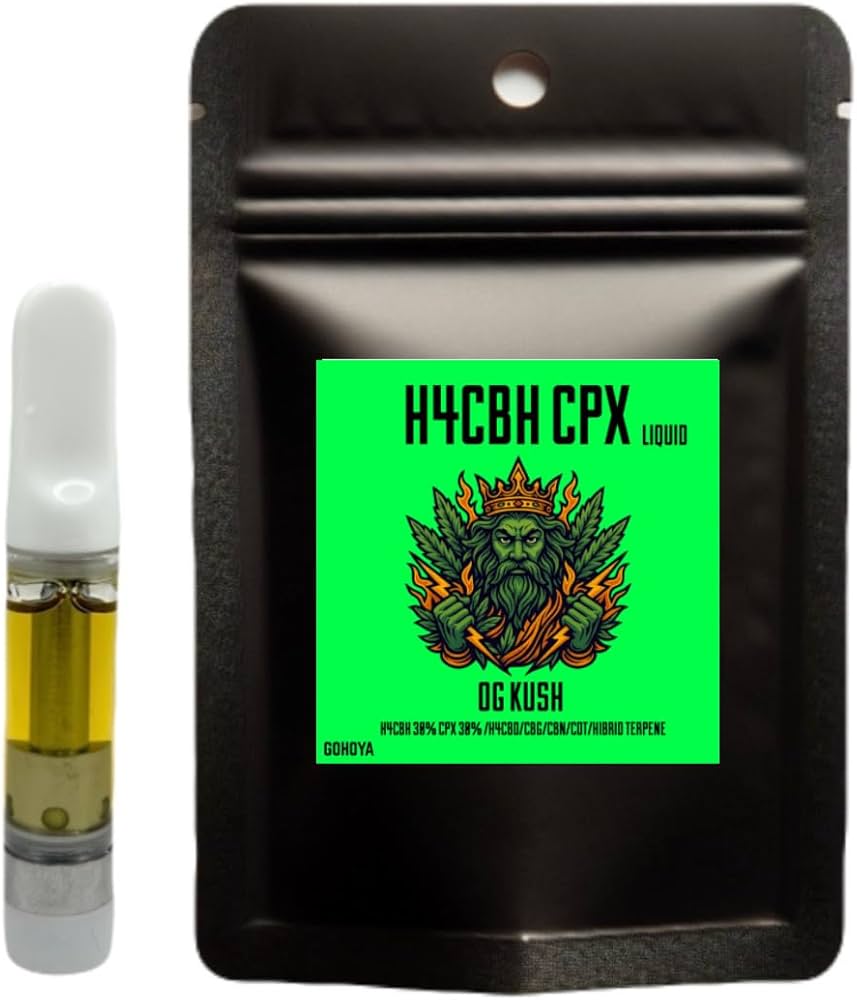 Amazon | 【GOHOYA】H4CBH CPXリキッド 1ml 510規格 thc free (OG KUSH