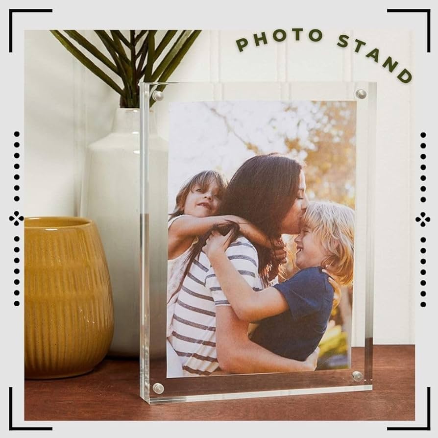 Amazon.co.jp: フォトフレーム はがき フォトスタンド アクリル