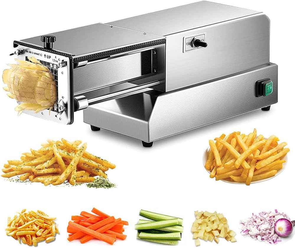 Amazon｜電動ポテトカッター フライドポテトカッター ステンレス製