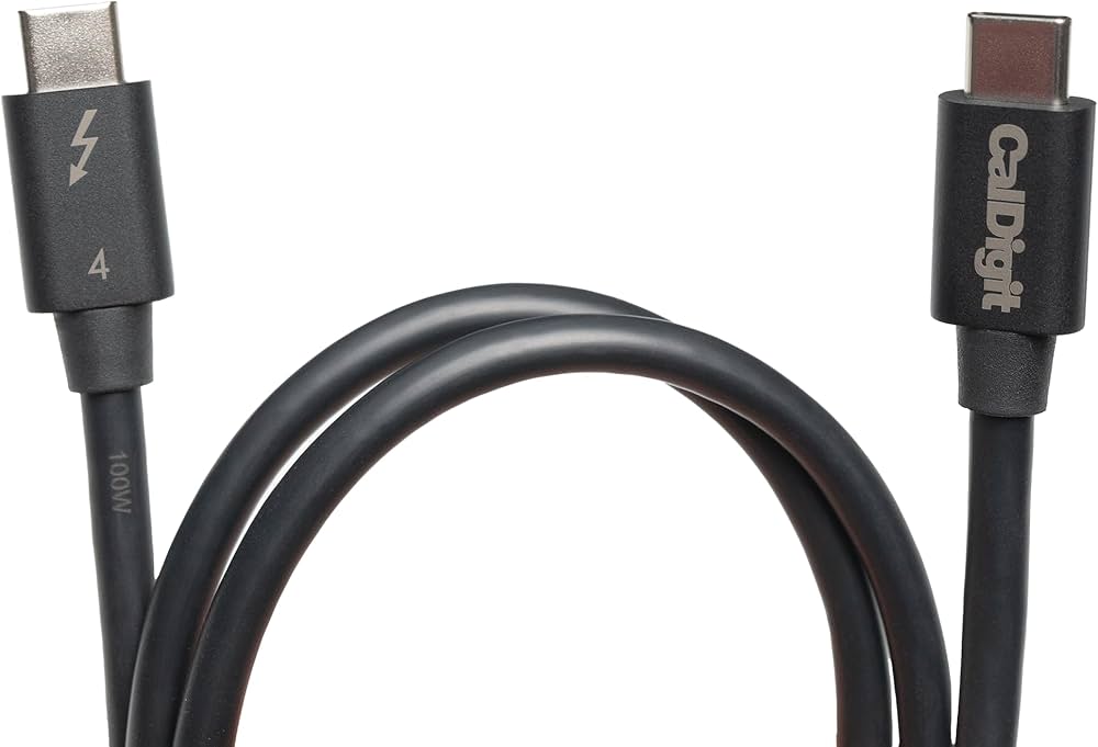 Amazon.co.jp: [Intel認証] CalDigit Thunderbolt 4/USB 4ケーブル