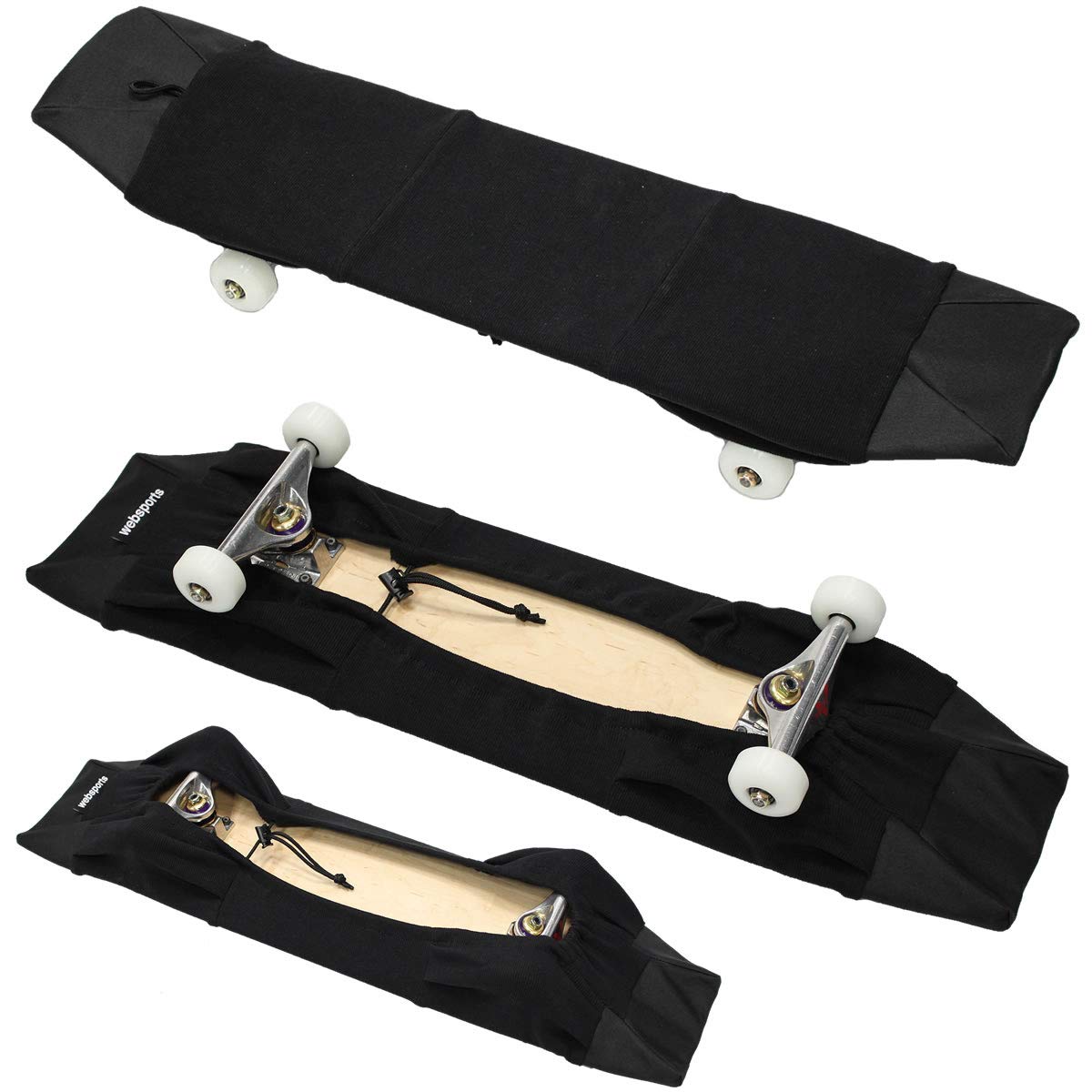 Amazon | websports スケートボード用 ニット素材 デッキカバー