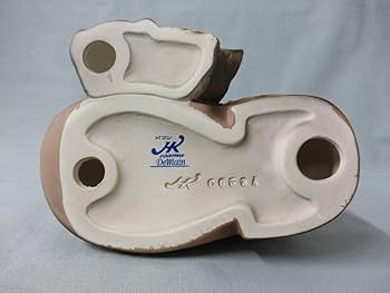 Amazon.co.jp: Demain ドマン 猫と靴 子猫 置物 陶器 HK osamu 高さ