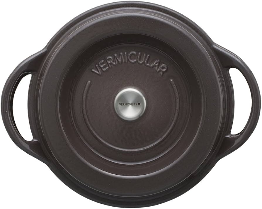 Amazon｜バーミキュラ 鋳物ホーロー鍋 18cm パールブラウン 無水調理