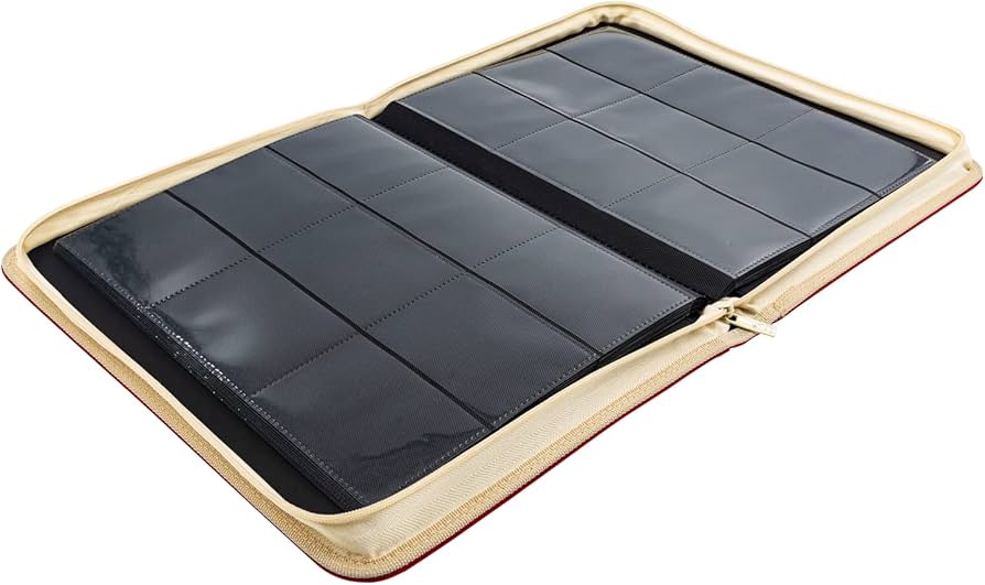 Amazon.com: Ultra Pro ULP15934 9 Pocket Deluxe Vivid Red Pro