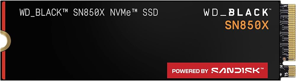 Amazon | WD_BLACK 2TB SN850X NVMe 内蔵型ゲーミングSSD ソリッド