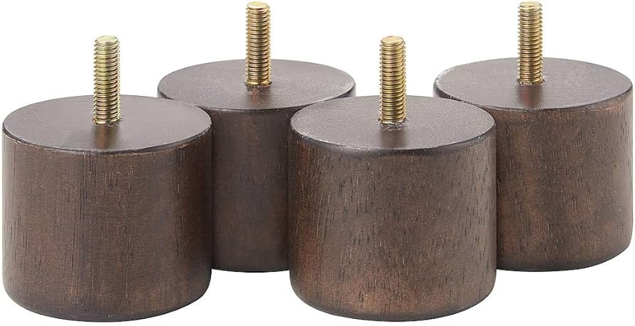 Amazon.co.jp: 無印良品 木製脚 5cm ブラウン(M8) 4本組 82579710