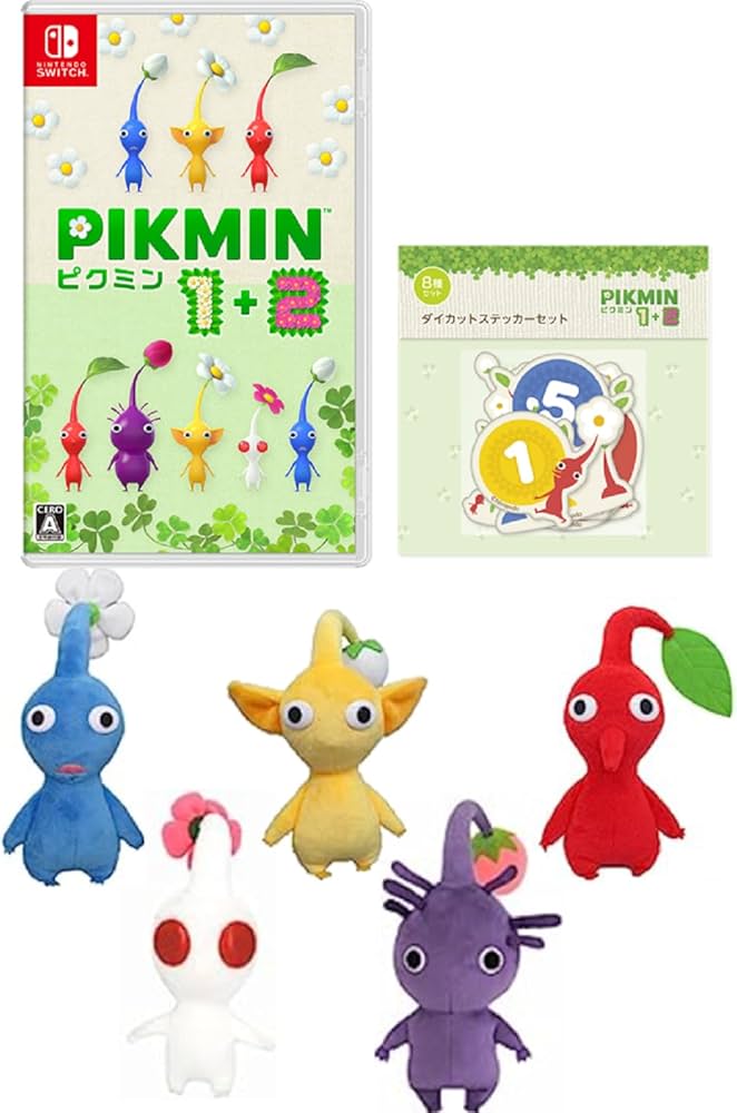 Amazon.co.jp: Pikmin 1+2(ピクミン 1+2) -Switch + 赤ピクミン・青