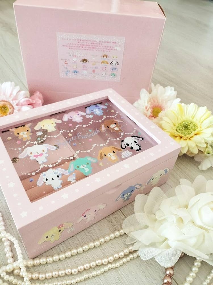 シュガーバニーズ Sugarbunnies オルゴール ジュエリーボックス レア